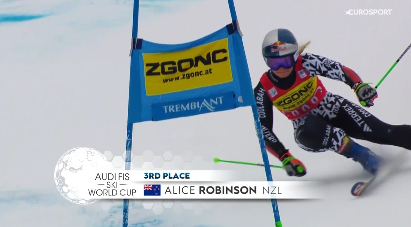 Riesenslalom der Damen in Tremblant