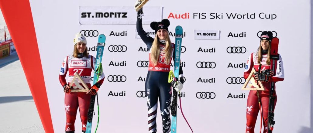 Weltcup-Abfahrt der Damen in St. Moritz