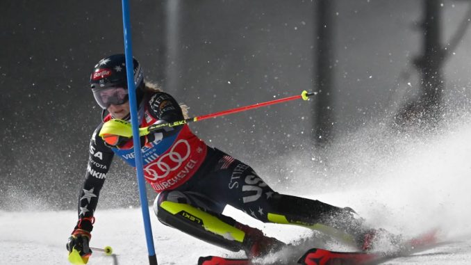 Weltcup-Slalom der Damen in Courchevel